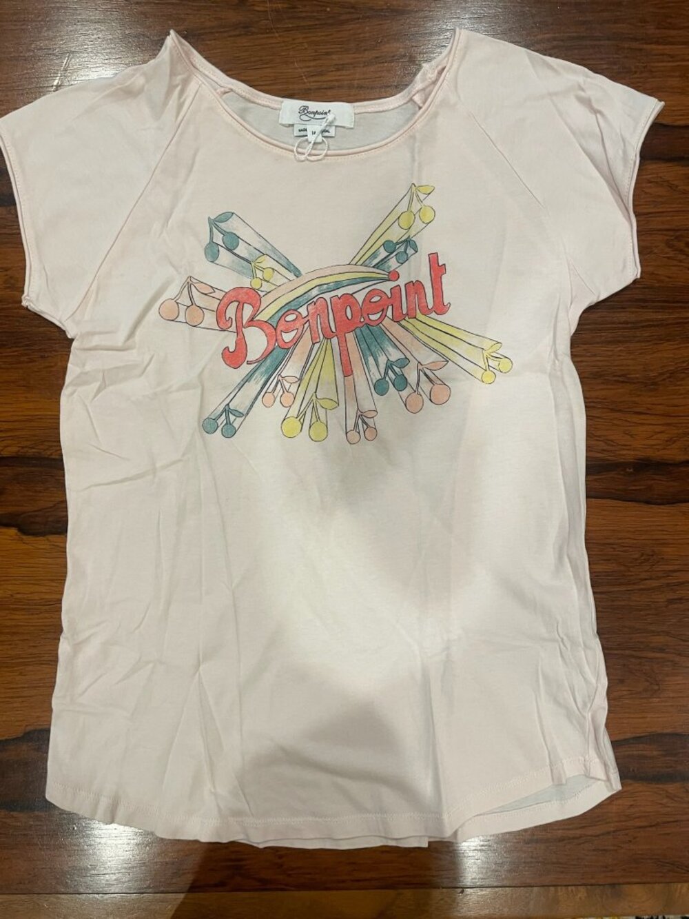 Bonpoint Light Pink T-shirt Girls 14